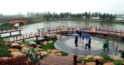 揚(yáng)州三灣濕地生態(tài)公園核心區(qū)建成開放 - 植保 - 中國(guó)園林網(wǎng)